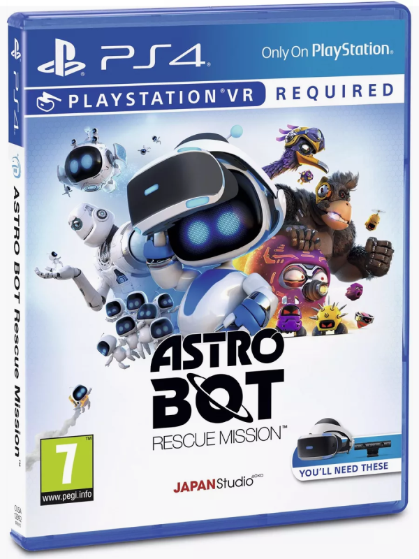 Купить Игра ASTRO BOT Rescue Mission (PS VR required) [PS4] (EU pack, RU version) 